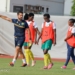 CAN Féminine 2026 : Dimitri Lipoff et Aboudi Onguéné face à la presse