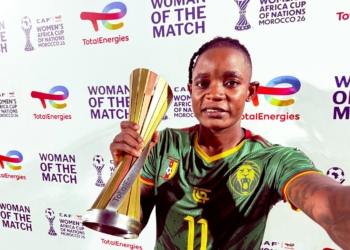 Marie Gisèle Ngah Manga joueuse du match de Cameroun - Mali Can 2026 F