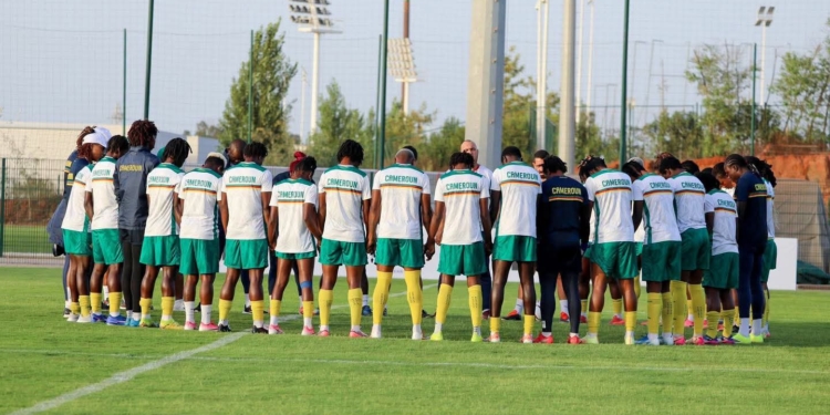 Maroc – Cameroun : la dernière séance d&rsquo;entraînement des Lionnes Indomptables en images