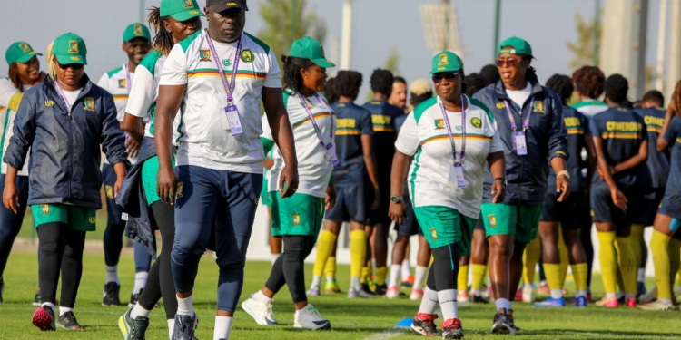 Cameroun-Malawi : Valentine Nguele et Ndzana face à la presse