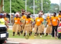 Grande mobilisation à l&rsquo;aéroport pour accueillir les Lionnes Indomptables !