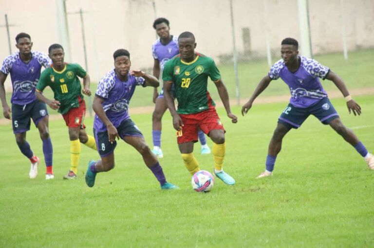 Amical : les Lions U20 tiennent tête à Colombe du Dja et Lobo