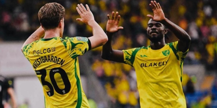 League cup : Darlin Yongwa réussit ses débuts avec Norwich City
