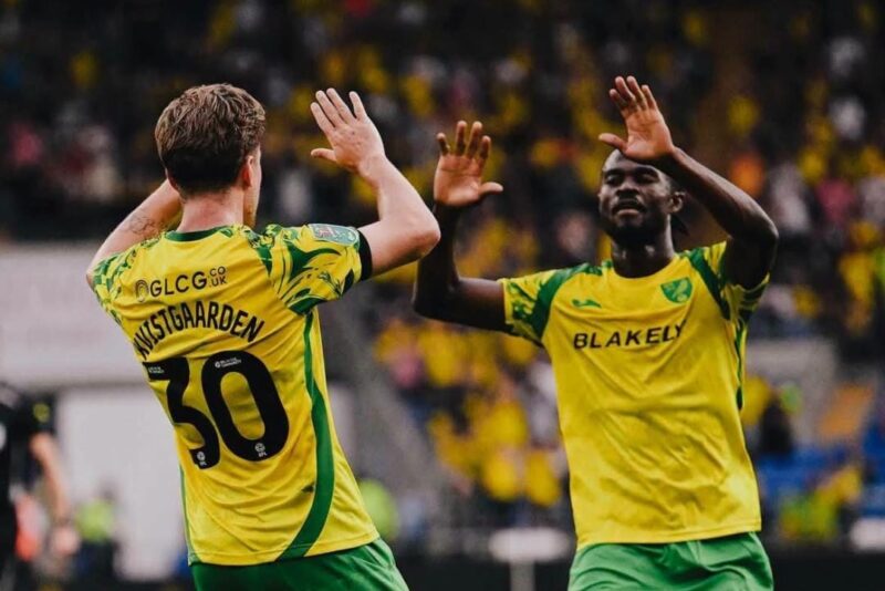 League cup : Darlin Yongwa réussit ses débuts avec Norwich City