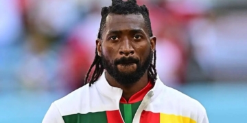 Zambo Anguissa quitte les Lions Indomptables