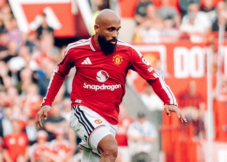 Bryan Mbeumo dans le derby de Manchester