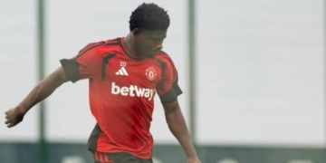 Carlos Baleba retour sur le terrain avec Manchester united