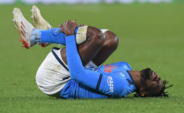 Andre-Frank Zambo Anguissa blessé