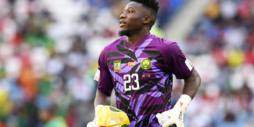 André Onana lors de la CM 2022 au Qatar
