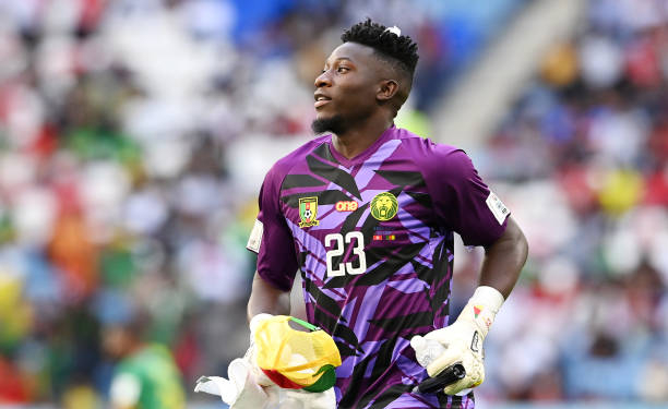 André Onana lors de la CM 2022 au Qatar