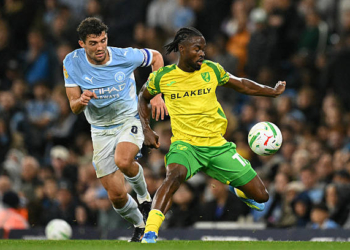 Carabao cup : Darlin Yongwa et Norwich voient le feu face à City